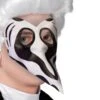 Maschera Stile Veneziano Bianca E Nera