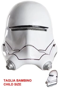 Maschera Flametrooper Star Wars Ep.7 Solo Frontale
