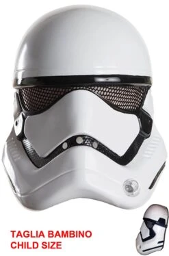 Maschera Guardia Imperiale Stormtrooper Di Star Wars Bambino