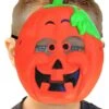 Maschera Halloween Bambino In PVC Zucca