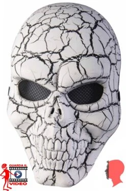 Maschera Teschio Marmorizzato O Pietrficato