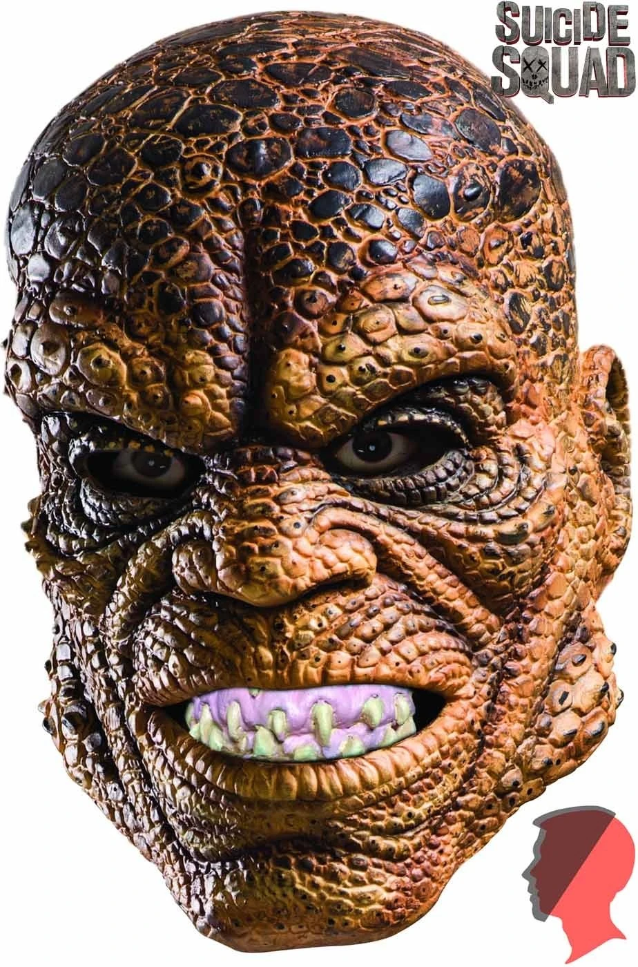 Maschera Killer Croc Di Suicide Squad L'uomo Coccodrillo