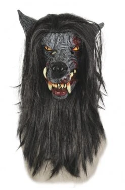 Maschera Lupo Mannaro Lycan In Trasformazione In Gomma