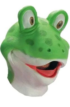 Maschera Rana Verde In Lattice Anche Per Kermit Dei Muppet