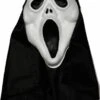 Maschera Screamer Face Of Ghost In Eva Con Cappuccio