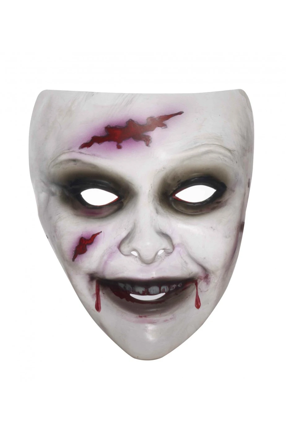 Maschera Trasparente Vampiro Zombie - immagine 2