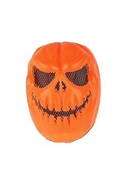 Maschera Zucca Adulto Halloween Jack O'Lantern Rigida