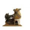 Mulino Statico Per Ambientazione Presepe Circa 20cm