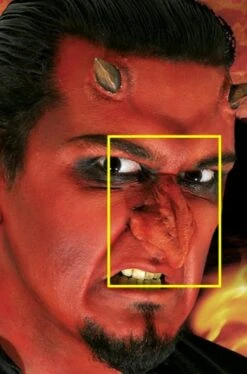 Naso Finto Diavolo O Mostro O Arabo Prostetica In Lattice Teatrale