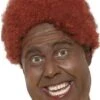 Smiffys Parrucca Afro Clown Anni 70 Riccia Marrone Castana