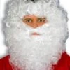 Set Parrucca Barba E Baffi Da Babbo Natale O Professore Nobile Vittoriano
