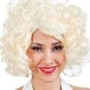 Parrucca Bionda Mossa Anni 50