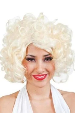 Parrucca Bionda Mossa Anni 50