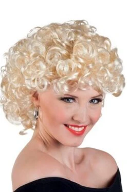 Parrucca Bionda Riccia Sandy