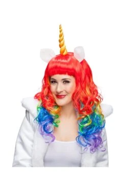 Parrucca Da Unicorno Mossa Muticolor
