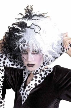 Smiffys Parrucca Donna Bianca E Nera Crudelia De Mon