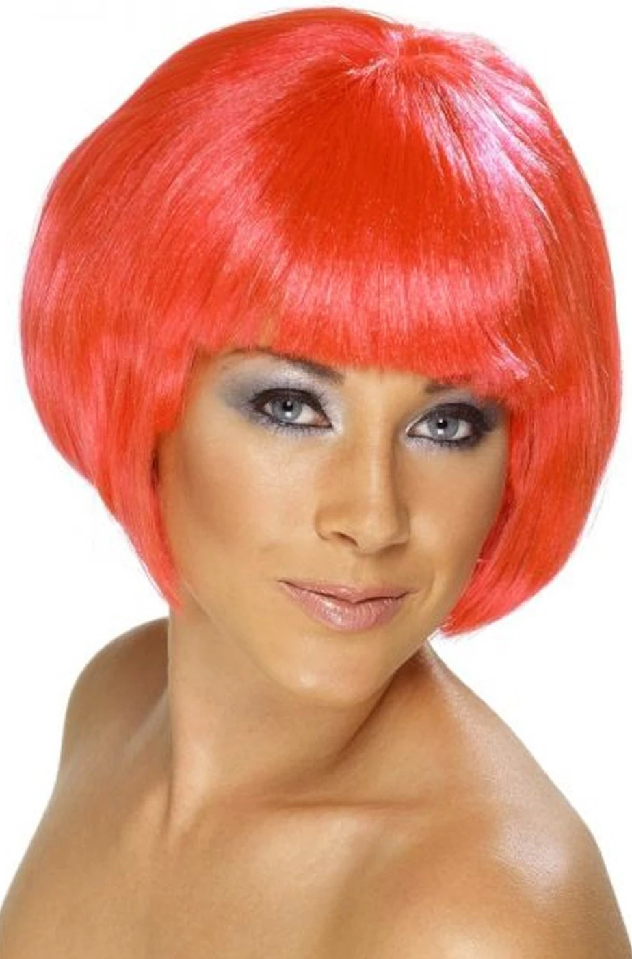 Smiffys Parrucca Donna Fucsia Corta A Caschetto