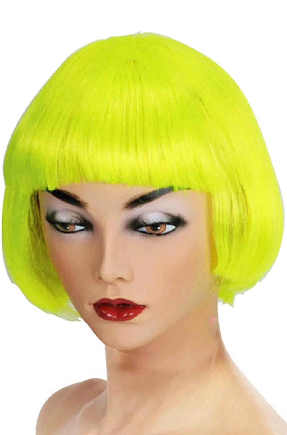 Parrucca Donna Gialla Corta A Caschetto - immagine 2