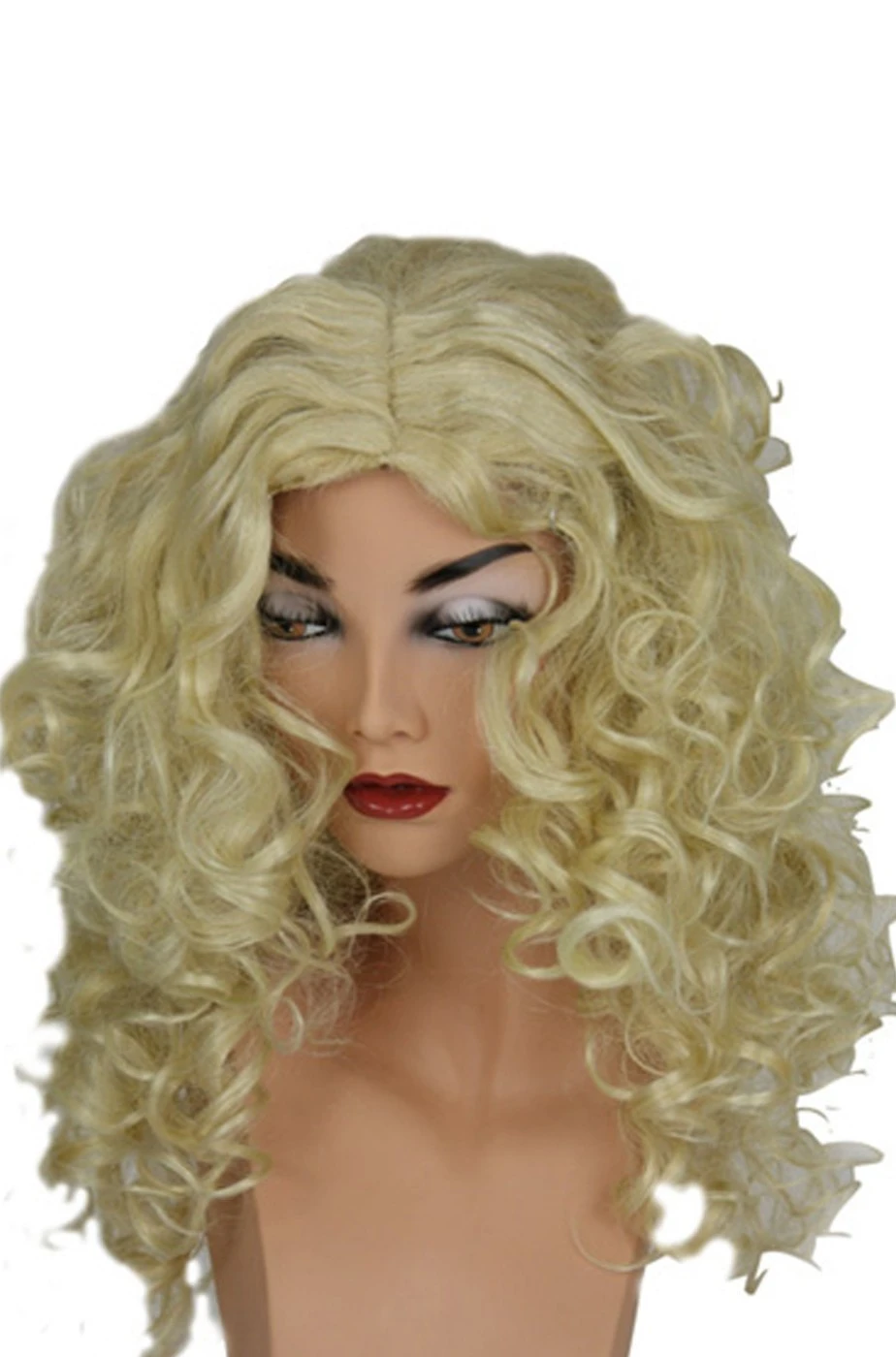 Parrucca Donna Lunga Bionda Mossa