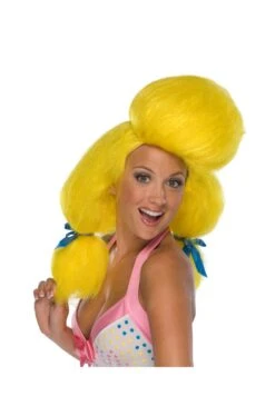 Parrucca Gialla A Palloncino Corta Anni 50 Cartoni Animati Cartoons