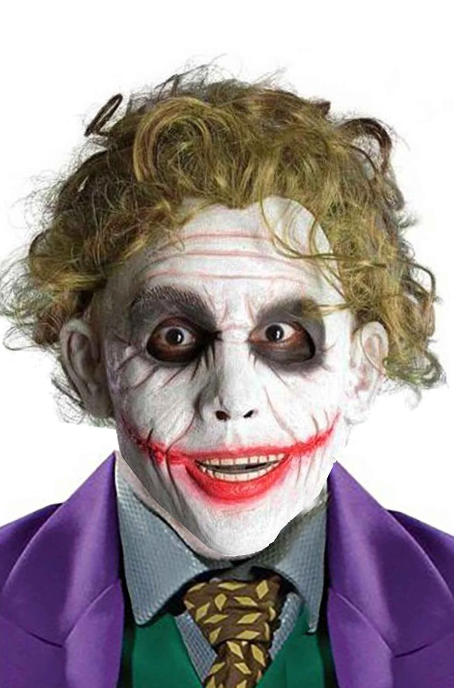 Parrucca Del Joker ORIGINALE Dal Ciclo Di Film Batman The Dark Knight