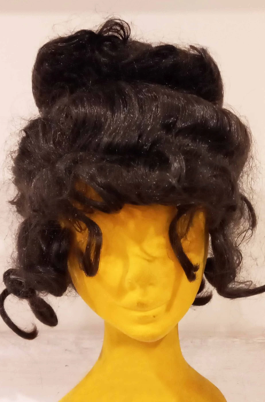 Parrucca Stile 800 Castana Con Chignon Grande Dama Vittoriana - immagine 3