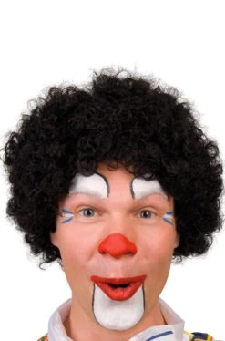 Parrucca Afro Anni 70 Riccia Nera Anche Per Pulp Fiction