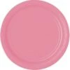 AMSCAN Party Rosa Piatti Di Carta Piani Confezione Da 8, 17cm