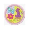 AMSCAN Primo Compleanno Bambina Party Piatti Carta 8pzx12cm