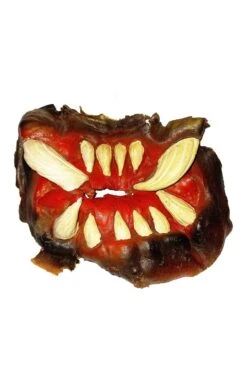 Bocca Di Mostro Alieno Con Zanne Trucco Prefatto In Lattice Da Applicare