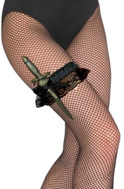 Giarrettiera Con Pugnale Giocattolo