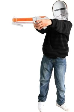 Set Costume Bambino Star Wars Flametrooper Maschera E Blaster