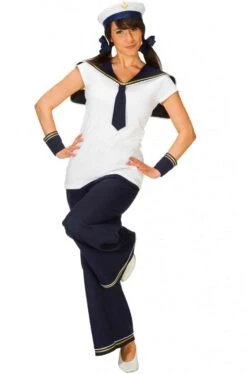 Set Costume Da Marinaia O Marinaretta