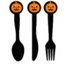 AMSCAN Set Di Posate Halloween Nere Corte