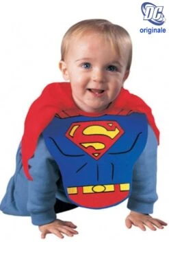 Set Per Costume Da Superman Bambino Piccolo Neonato