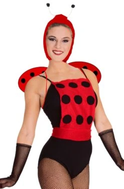 Set Vestito Di Carnevale Da Coccinella Economico