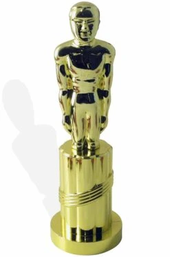 Smiffys Stuatuetta Oscar 24 Cm Color Oro