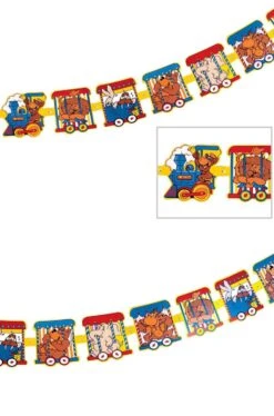 WIDMANN Striscione Festa Bambini Trenino Circo