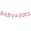 AMSCAN Striscione Nascita Bambina Baby Girl Femmina