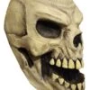 Teschio Grande Di Gomma Per Decorazioni Halloween