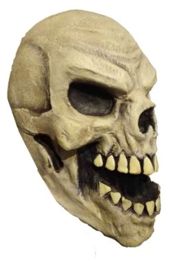 Teschio Grande Di Gomma Per Decorazioni Halloween