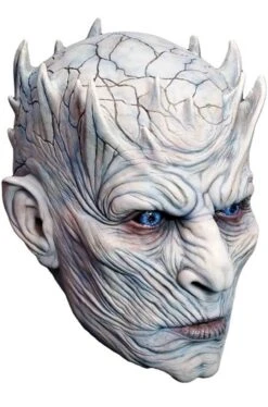 Trono Di Spade Maschera Re Della Notte Dei Non Morti In Latex Tutta Testa