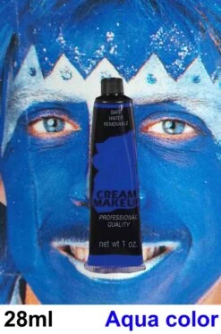 Trucco Blu Tubetto Aqua Color 28g