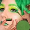 Eulenspiegel Trucco Teatrale Cialda Acqua Color 3,5 Ml Verde