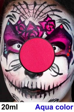 Eulenspiegel Trucco Teatrale Cialda Aqua Color 20ml Rosa Fucsia