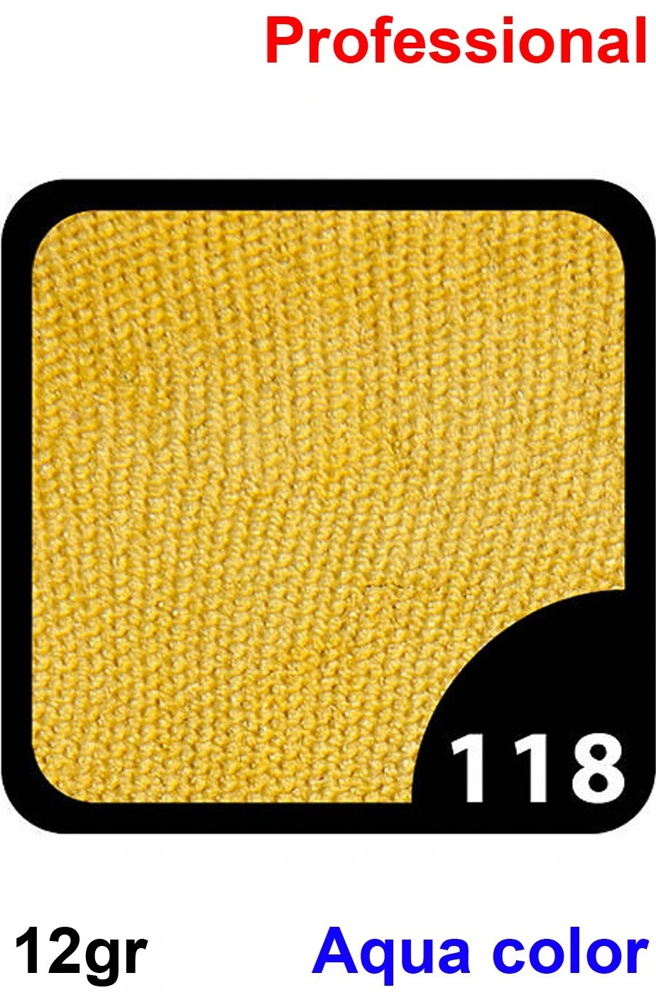 Trucco Professionale Aqua Color Cialda 12gr Giallo Citronella - immagine 2