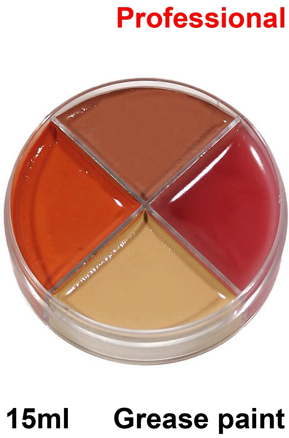 Trucco Teatrale Palette In Cialda Grease 4 Colori Bruciature 15gr - immagine 2