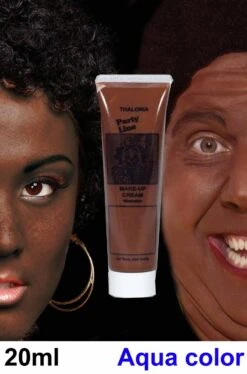 Trucco Teatrale Kryolan Tubetto Aqua Color 20ml Marrone