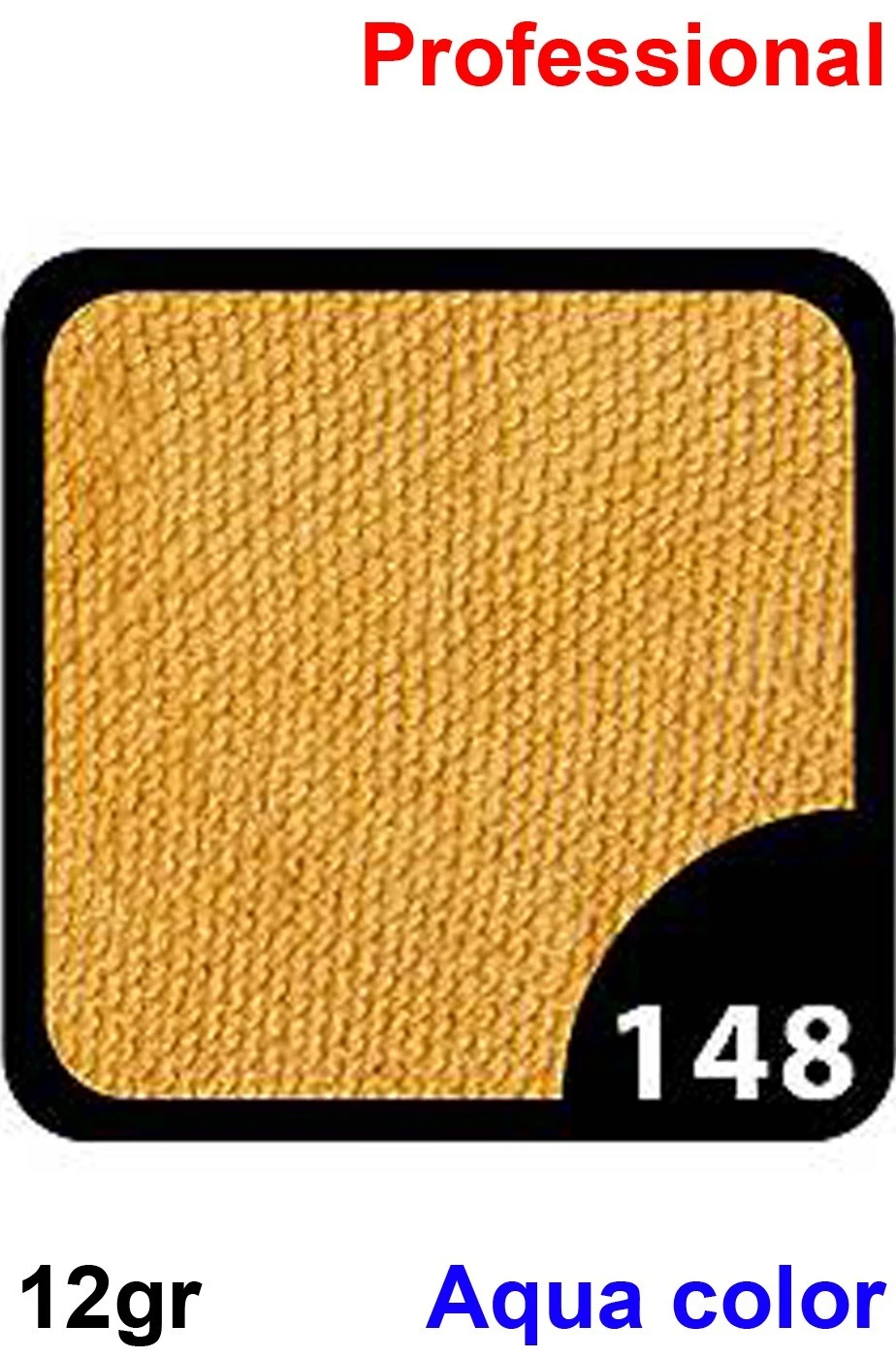 Trucco Professionale Aqua Color Cialda 12gr Oro Pallido - immagine 2