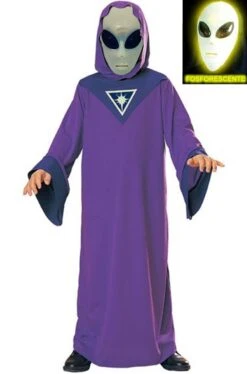 Costume Alieno Extraterrestre Comandante Disco Volante